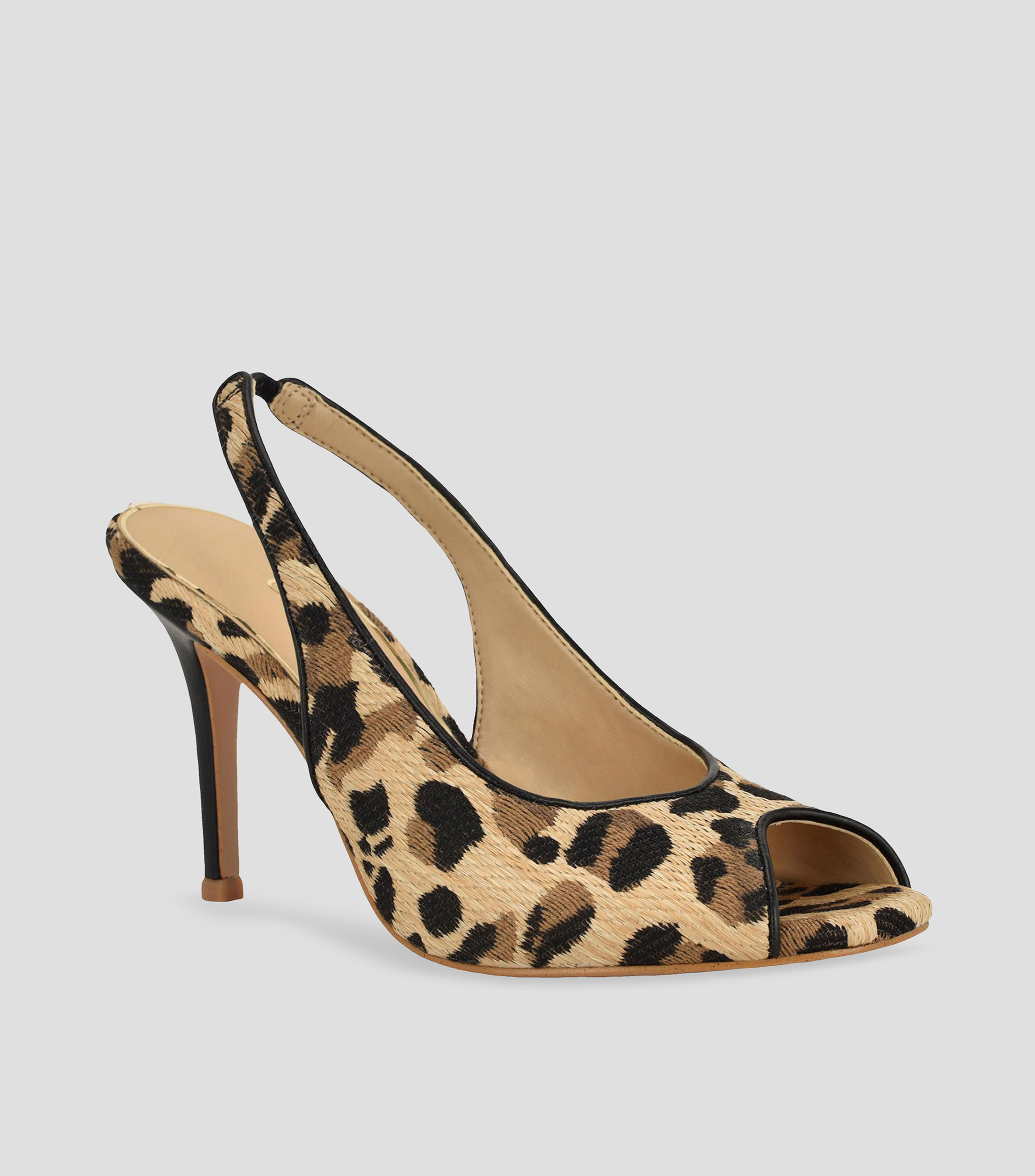 Zapatillas slingback Kiselley con tacón alto de aguja Mujer